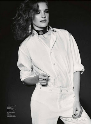 Hot Natalia Vodianova Harper’s Bazaar For September 2011