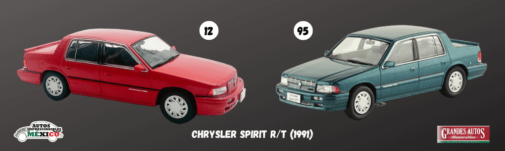 autos imprescindibles de mexico 1:43, Chrysler Spirit R/T 1991 1:43