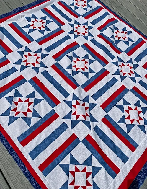 double stars and stripes quilt