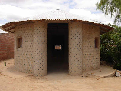 Bottle House Built in Mexico