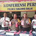 Dua Bulan Polres Tanjungbalai Tangani 70 Kasus Tindak Pidana Narkoba Dari 88 Orang Tersangka