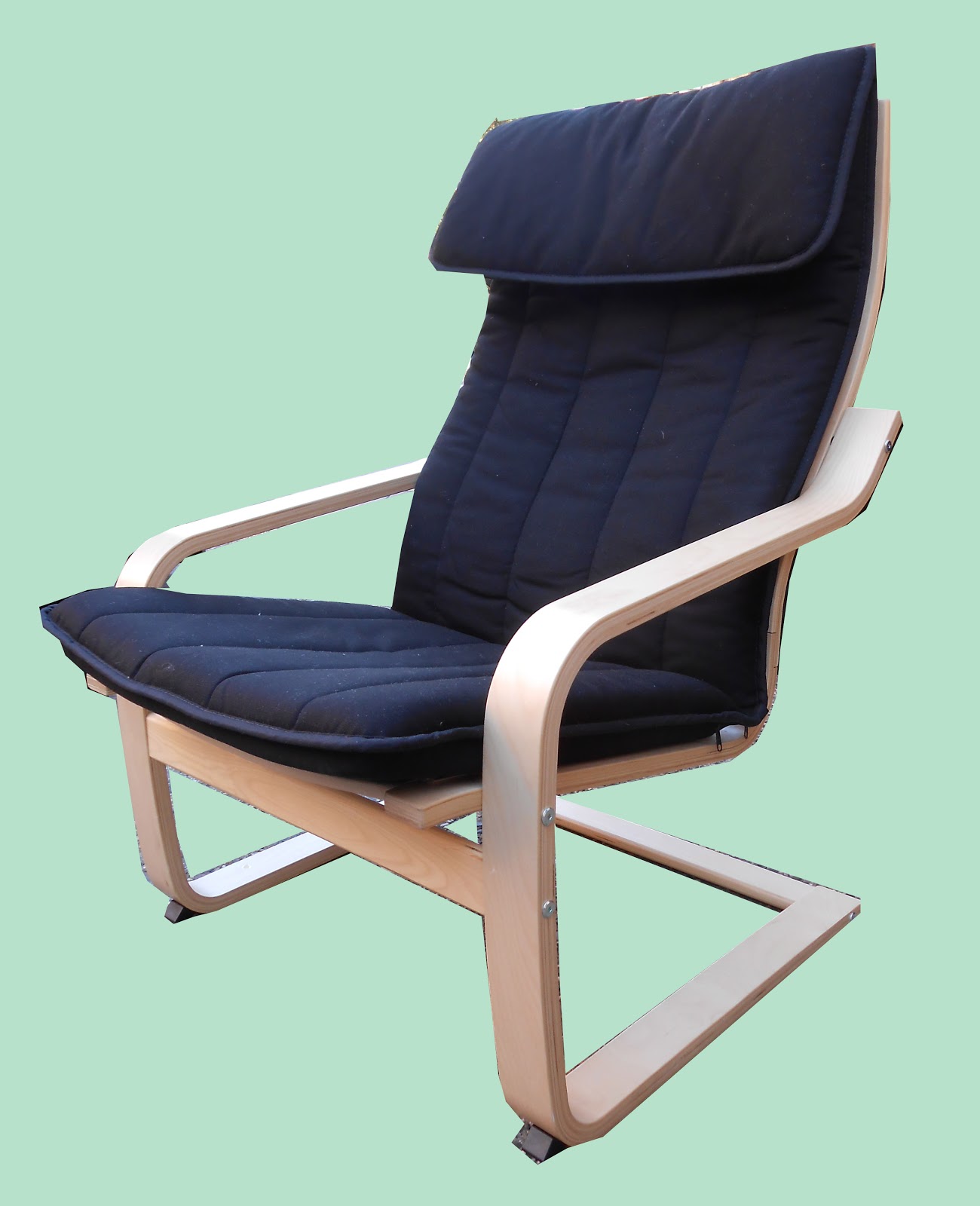Uhuru Furniture Collectibles IKEA  Poang Lounge  Chair  SOLD