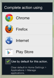  how to clear default app settings on android