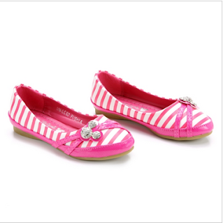 Disney Minnie Mouse Flat Shoes Fuchia