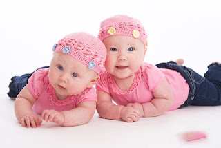 Cute Twin Baby Boys, Baby Girls Image Collections