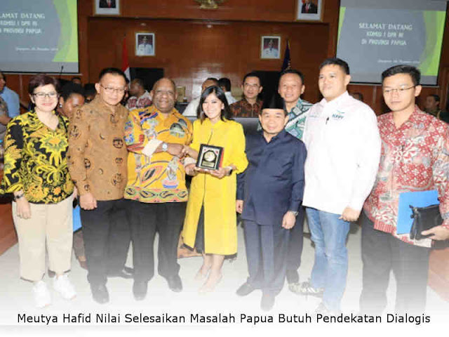 Meutya Hafid Nilai Selesaikan Masalah Papua Butuh Pendekatan Dialogis