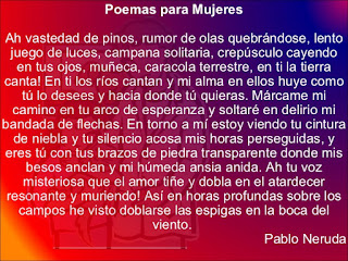 Día de la Mujer, Poemas