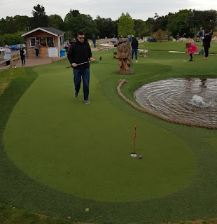 Surrey Invitational Tournament at the New Forest Adventure Golf course in Hampshire