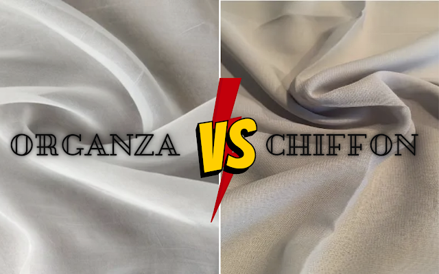 Difference Between Organza and Chiffon Fabrics