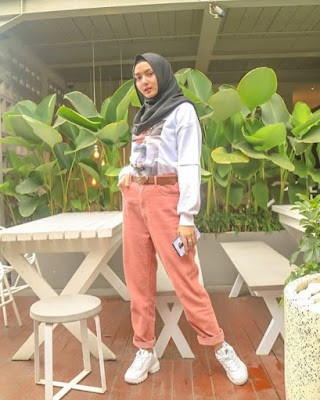 model hijab casual modern terbaru