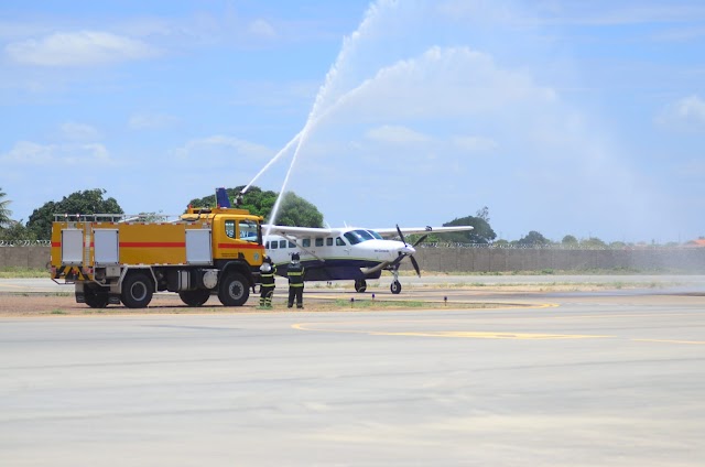 Começam as operações de voo comercial no aeroporto de Araripina