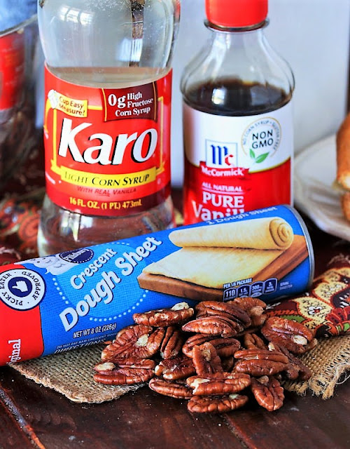 Crescent Pecan Pie Squares Ingredients Image