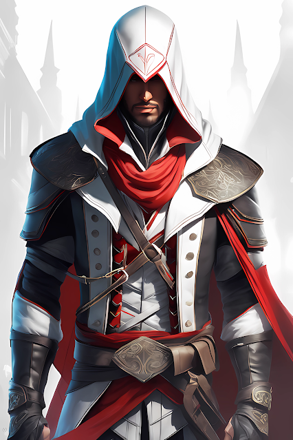 Assassin's Creed Ai Generated Artwork Iphone Wallpaper