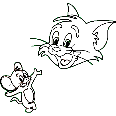   Jerry Coloring Pages on Tom And Jerry Printable Coloring Pages For Kids