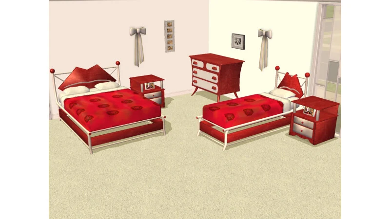 The Sims 2 Bedroom Set