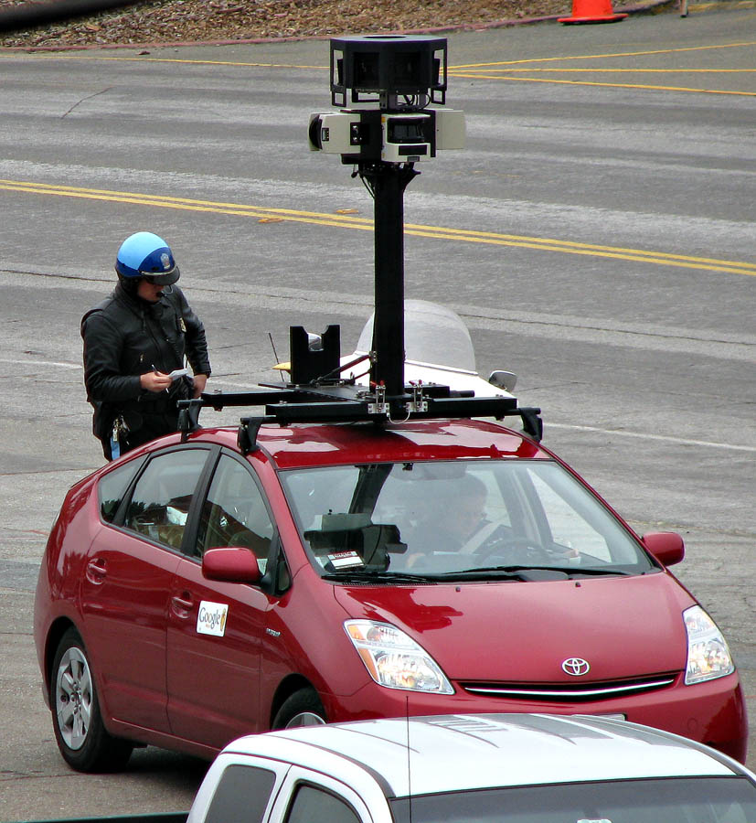 google maps vehicle