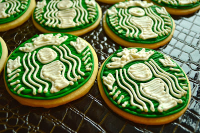 Starbucks Logo Cookies