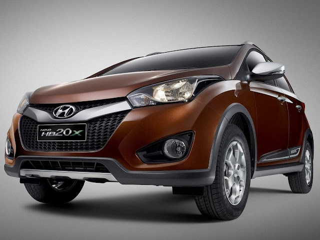 carro Hyundai HB20X - cross - frente