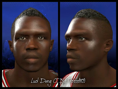 NBA 2K14 Luol Deng Cyberface Mod