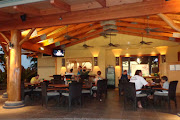 The bar and restaurant at our spa . great food and mai tais!