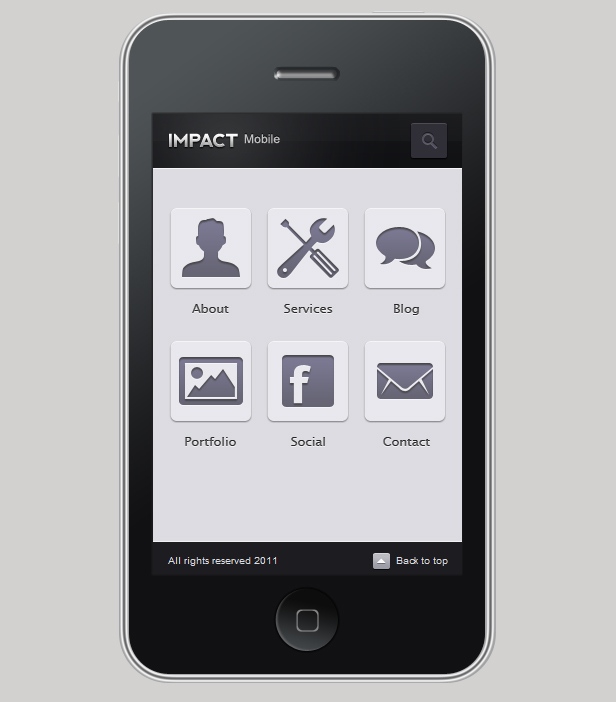 Impact Mobile video preview