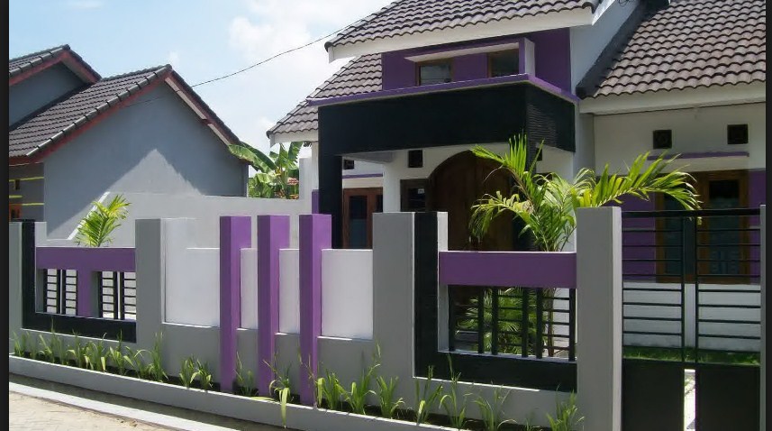 Gambar Pagar Rumah Minimalis Berbagai Model Desain dan 