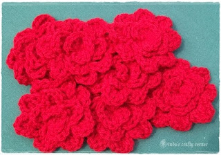 roses, flowers, crochet, easy, pretty, decoration