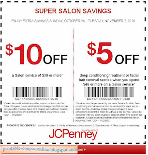 Free Printable JcPenney Coupons