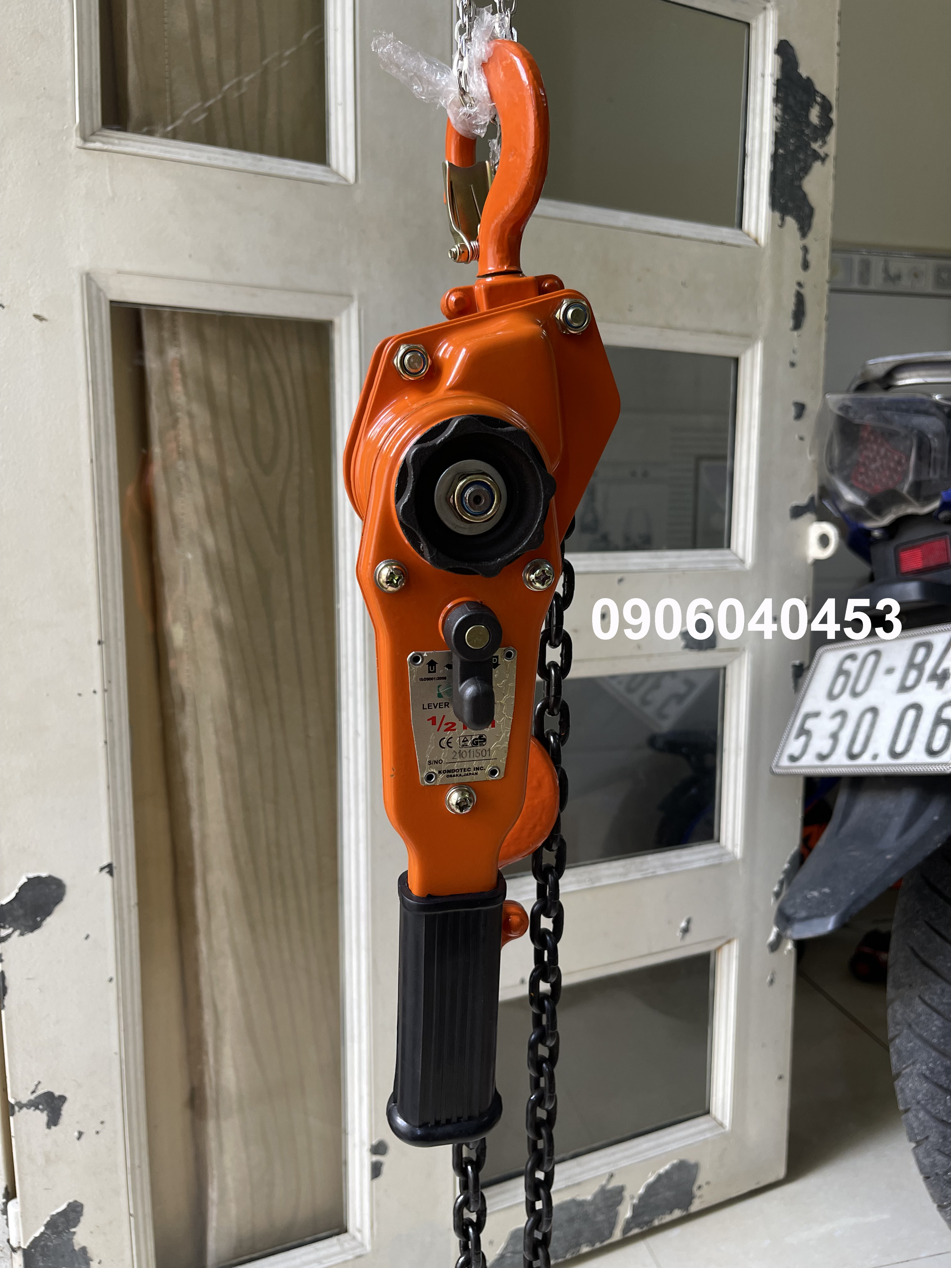 Pa lăng lắc tay 500kg Kondotec KT-L / Kondotec Lever chain hoist KT-L Series 500kg