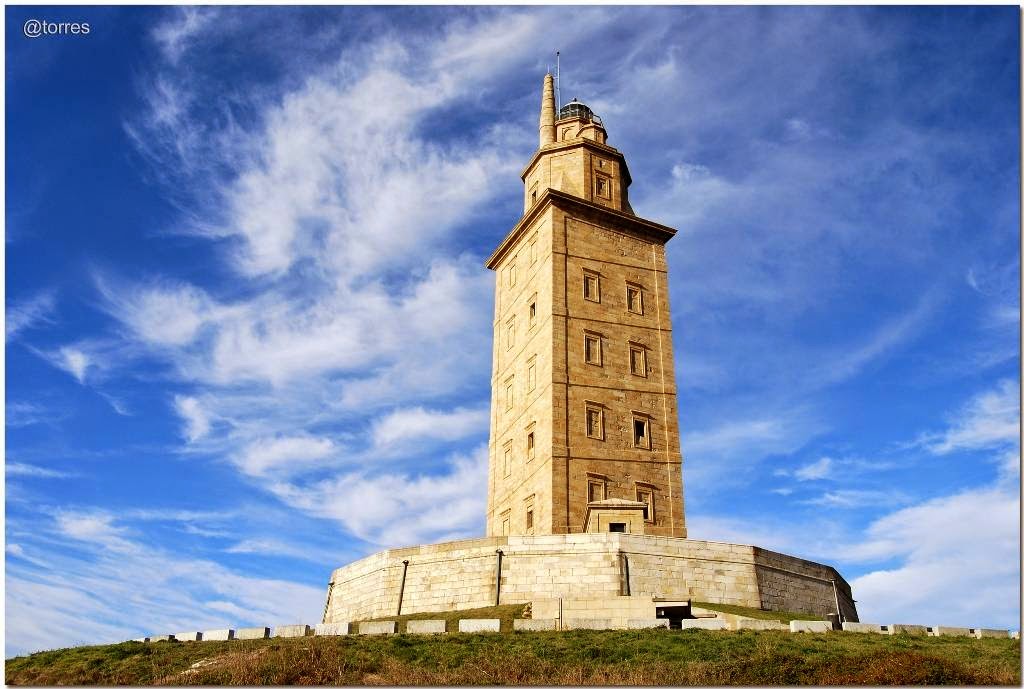 Beautiful Lighthouses around the World - Tower of Hercules, Spain