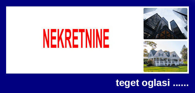 1 - NEKRETNINE TEGET OGLASI