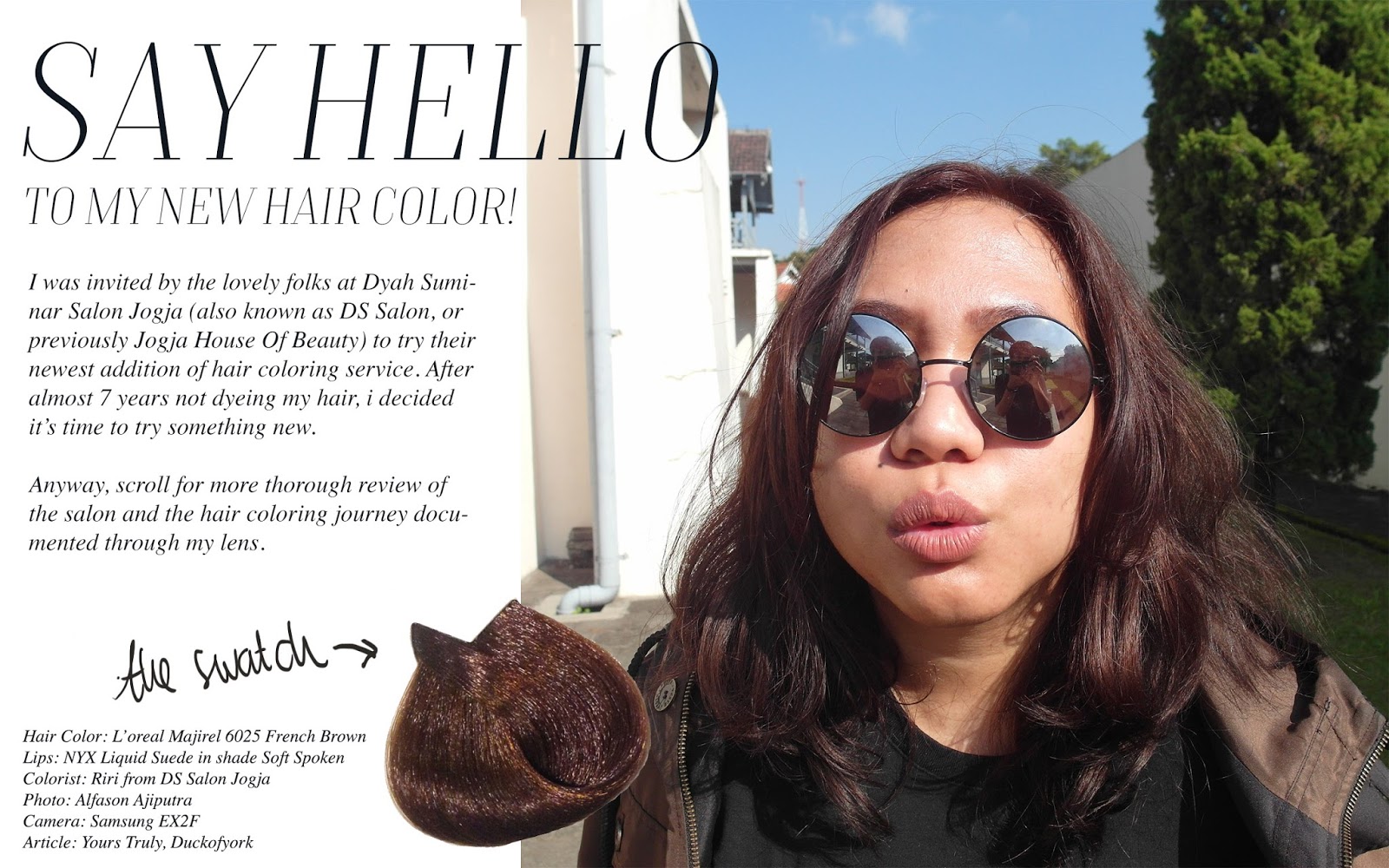 REVIEW My Hair Coloring Journey With DS Salon Jogja