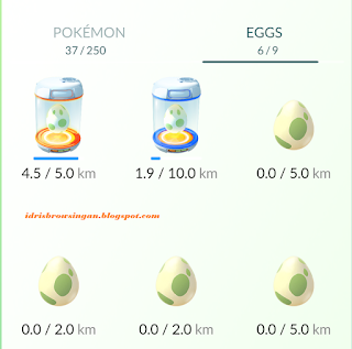 Menetaskan Telor Pokemon GO