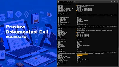 Preview Dokumentasi ExifTool - cara buat file pdf