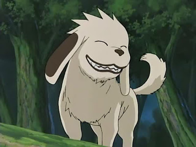 Akamaru from Naruto Anime Movie