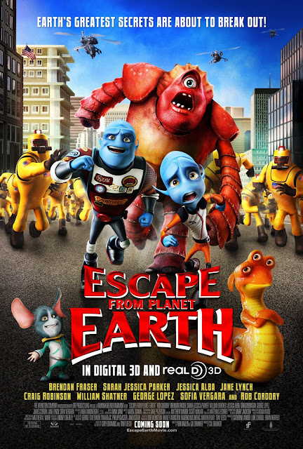 Escape from Planet Earth Animation Movie Poster in HD