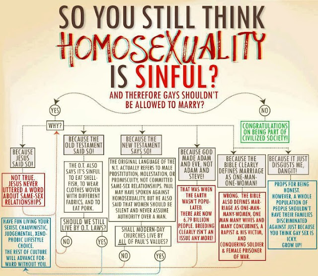 So you still think homosexuality is a sin?