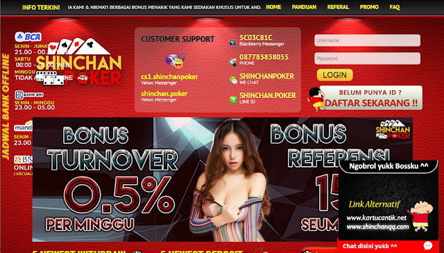 ShinchanPoker Situs PKV Games Uang Asli Terpercaya