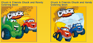 Free Chuck and Friends Colouring Books