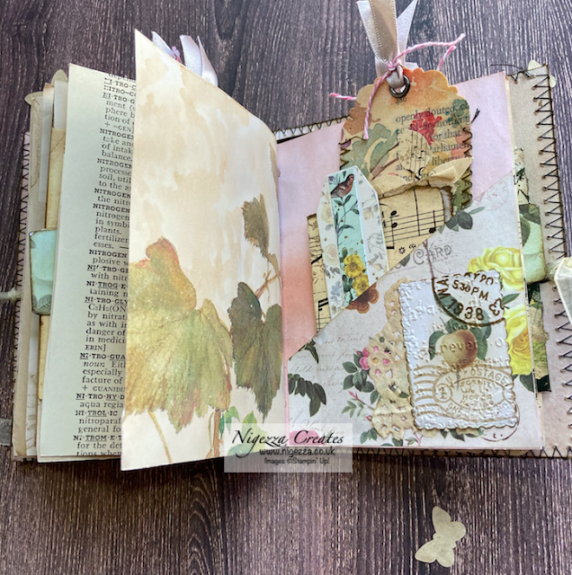 Mini Botanical Junk Journal Flip Through