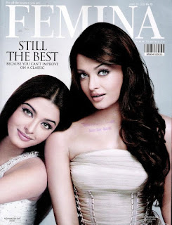 Aishwarya Rai Double Role On Femina Magazine Cover