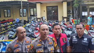 Polsek Tambora Ungkap Kasus Curanmor, Puluhan Sepeda Motor Diamankan