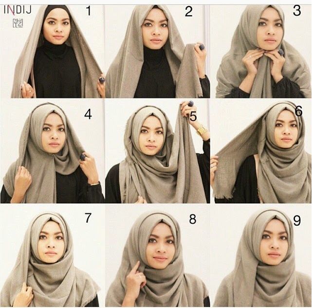 Jenis Jilbab Untuk Pipi Tembem