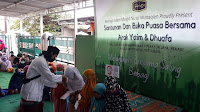 Di Bulan Suci Ramadhan Remaja Islam Masjid Nurul Muttaqien Berikan Santunan Anak Yatim dan Dhuafa 