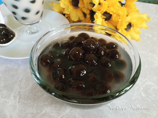 Bubble Pearl Aka Boba @NetiRecipes 2019