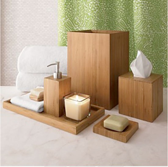 Bamboo Bath Accessories1