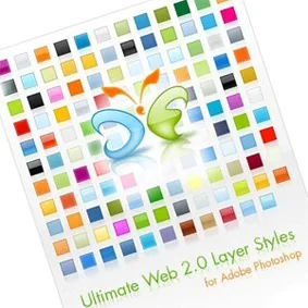 تحميل ستايل أزرار الويب للفوتوشوب Photoshop Web Button Styles Download