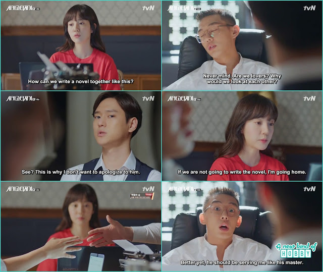 jeon seol made up jin o & se joo after the argument - Chicago Typewriter: Episode 14 korean Drama