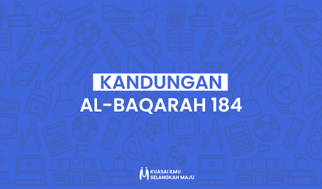 Surat Al-Baqarah Ayat 184, Isi Kandungan Surat Al-Baqarah Ayat 184