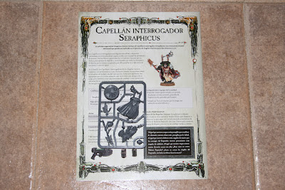 Warhammer 40000 Venganza Oscura matriz del capellán de edición limitada